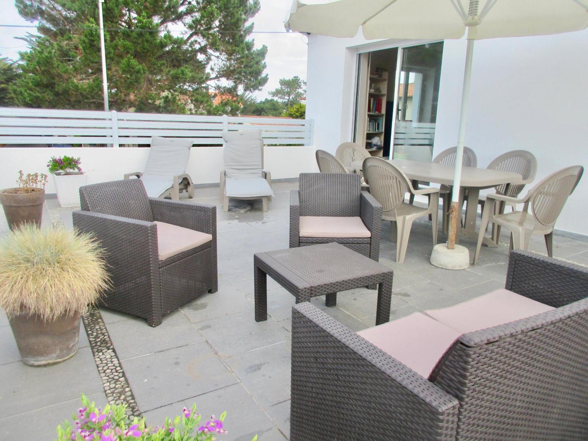 Maison Pour 6 - Jardin Et Terrasse - 300M Plage Brétignolles-sur-Mer 외부 사진